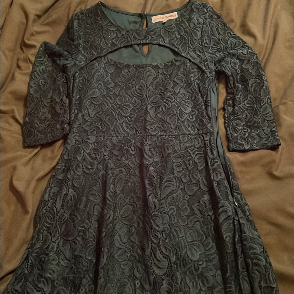 Almost famous lace skater dress